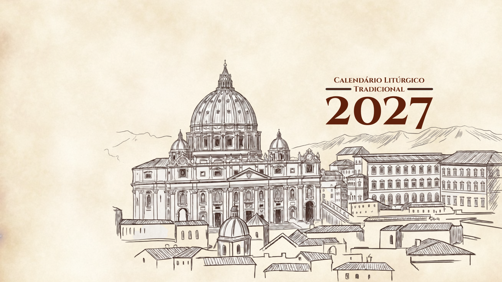 Imagem de Calendário Litúrgico Tradicional 2027