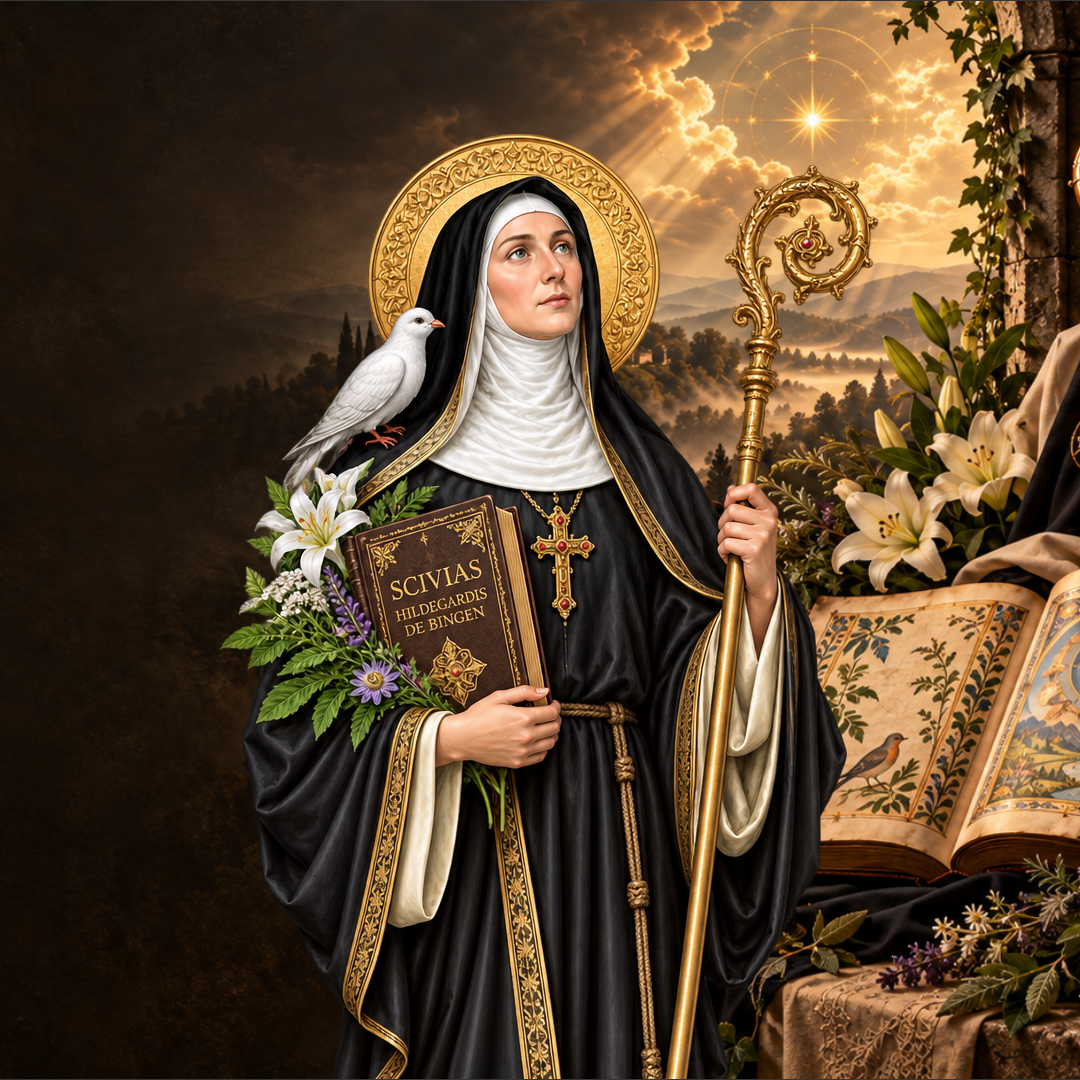 Imagem de Santa Hildegarda