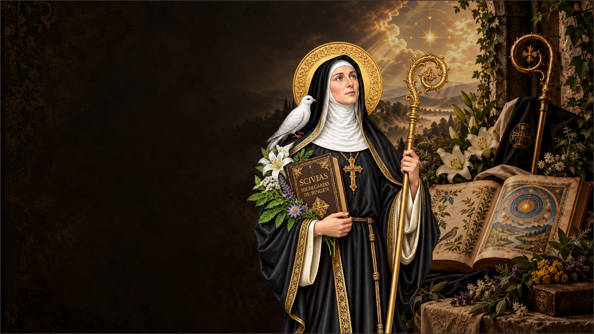 Imagem de Santa Hildegarda