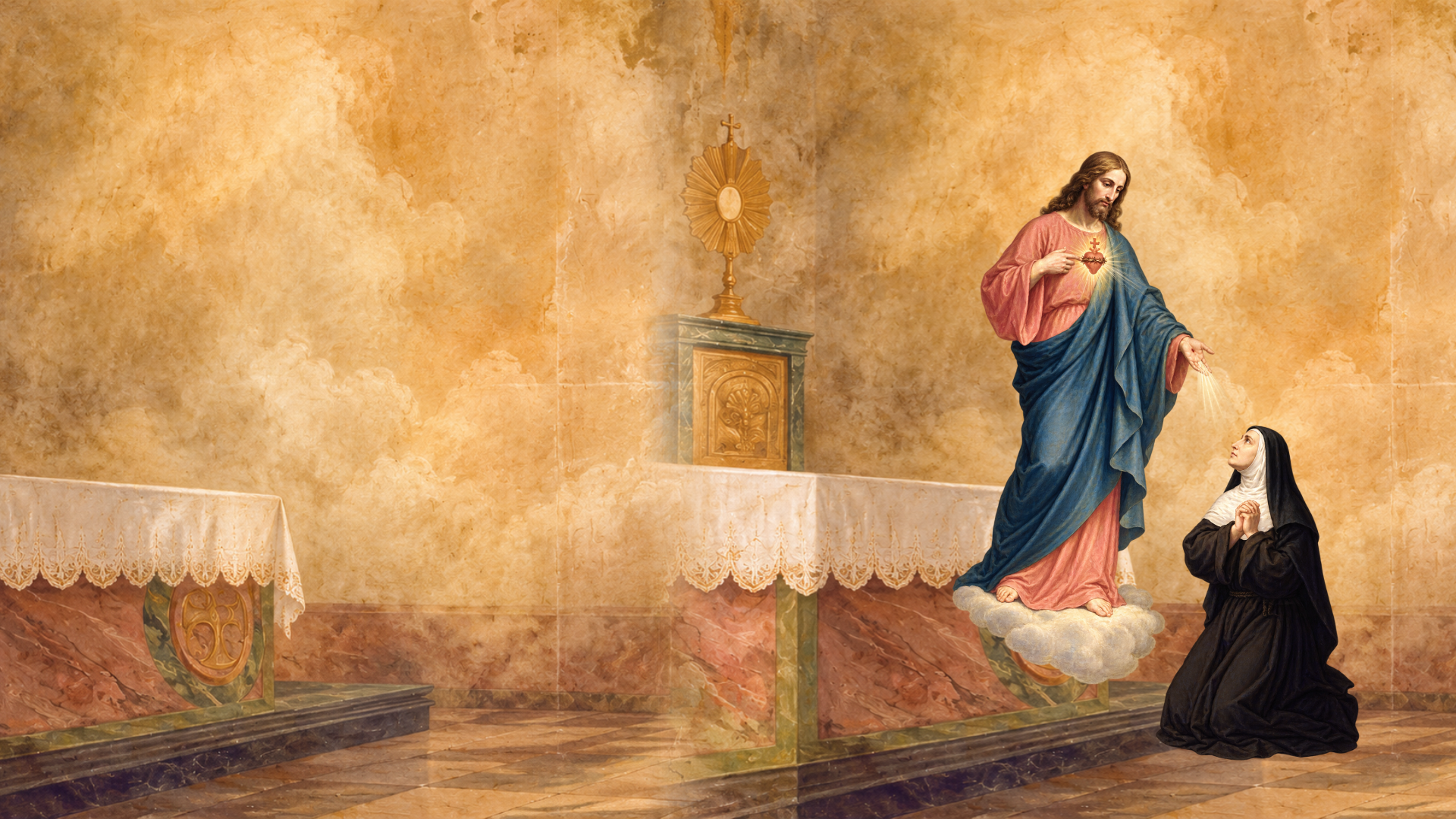Imagem de Santa Margarida Maria Alacoque